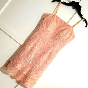 Pink Crystal doll small dress